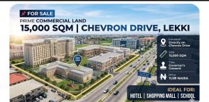 Land for sale Chevron Lekki Lagos