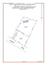 Land for sale Chalawa Barnawa Gra, Kaduna South Kaduna