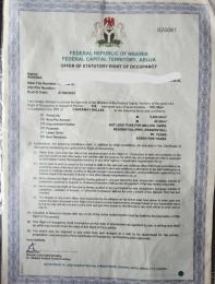 Land for sale Close To Admiralty Asokoro Abuja