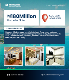 2 bedroom Flat / Apartment for sale Ikate Lekki Lagos