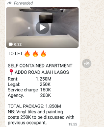 1 bedroom Flat / Apartment for rent In An Estate Ado Ajah Lagos