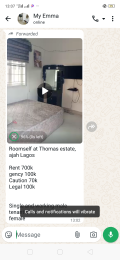 1 bedroom Flat / Apartment for rent Thomas Thomas estate Ajah Lagos