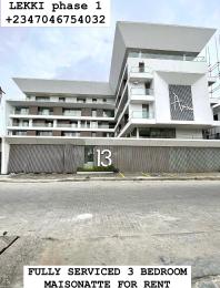 3 bedroom House for rent Lekki Phase 1 Lekki Lagos