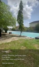 Land for sale Alexander Road, Ikoyi Lagos