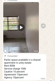 1 bedroom Flat / Apartment for rent Unity Estate Badore Ajah Lagos