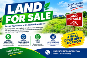 Land for sale Harris Drive By Vgg Estension VGC Lekki Lagos