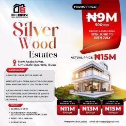 Land for sale New Asaba Town Asaba Delta