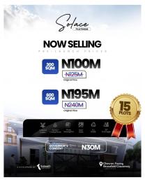 Land for sale Located In Chevron / Trustheorthproperties| Directly Facing The Gracefield Island Causeway Chevron Lekki Lagos