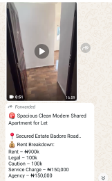 1 bedroom Flat / Apartment for rent Rockstone Estate Badore Ajah Lagos