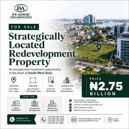 Land for sale South West, Ikoyi, Lagos Ikoyi Lagos