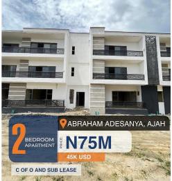 2 bedroom House for sale Abraham adesanya estate Ajah Lagos