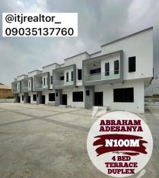 4 bedroom House for sale Abraham adesanya estate Ajah Lagos