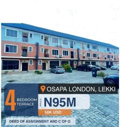 4 bedroom House for sale Osapa london Lekki Lagos