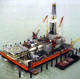 Commercial Property for sale Niger Delta Swamped Oil Rig/ Barge Rig Float Section Port Harcourt Rivers