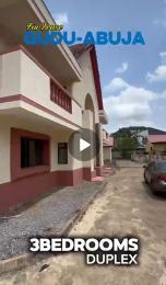 3 bedroom House for rent Gudu/ Nsitf Estate Apo Abuja