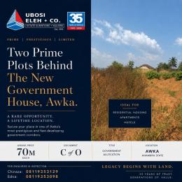 Land for sale The New Government House Akwa Awka North Anambra
