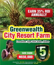 Land for sale Isiwo Epe Immediately After Epe Tollgate Ijebu Ode Ogun
