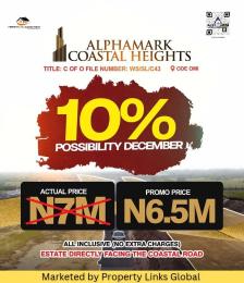 Land for sale Coastal Heights Close To Dangote Refinery International Airport Free Trade Zone Ibeju-Lekki Lagos