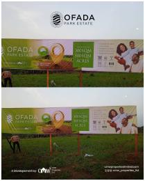 Land for sale Ofada Park Estate Located At Mowe Ofada Mowe Obafemi Owode Ogun