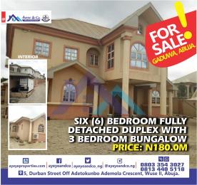 6 bedroom House for sale Democracy Cresent Gaduwa Abuja