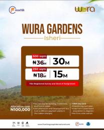 Land for sale Wura Gardens Estate, Behind Diamond Estate, By Idewu Egba Bus Stop, Isheri. Isheri Egbe/Idimu Lagos