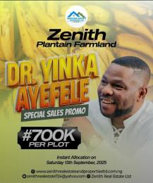 Land for sale Ijaiye Neighborhood Iseyin Oyo